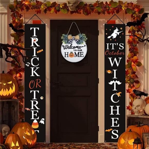 Seasonal Interchangeable Welcome Sign, Welcome to Our Home Sign w/ Holiday Piece - Picture 8 of 8